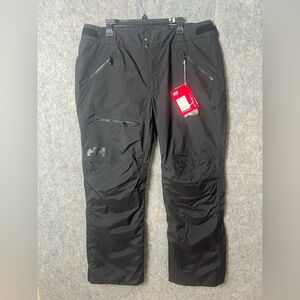 Helly Hansen Woman XL Sogn Gargo Ski Black Cargo Pants New